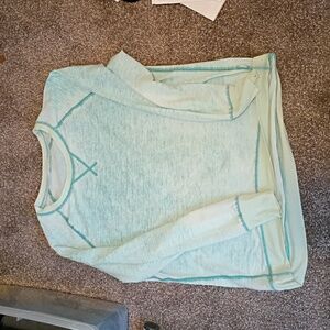 Lightweight Mint Green Sweatshirt
